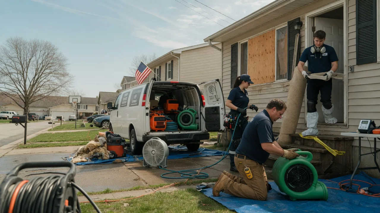 Water Damage Restoration in Pauls Valley, OK near me